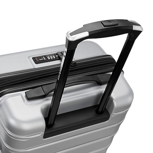 Samsonite Omni 2 Hardside Expandable Luggage with Spinner Wheels, 2-Piece Set (19/24), Lagoon Blue