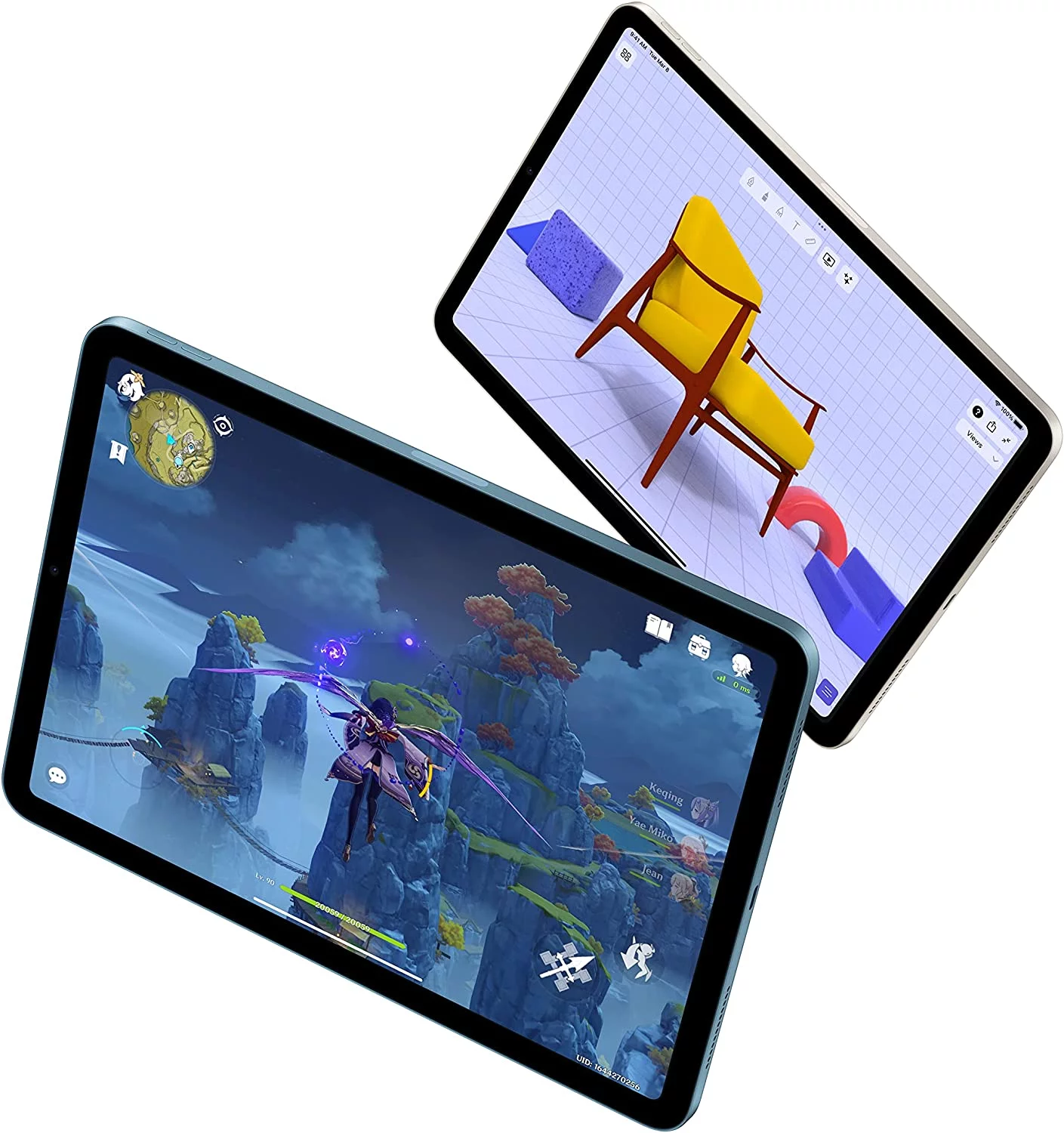 Tablet Pad_Air 10.9" Wi-Fi 256GB 5th Generation 2022 - Blue MM9N3LL/A