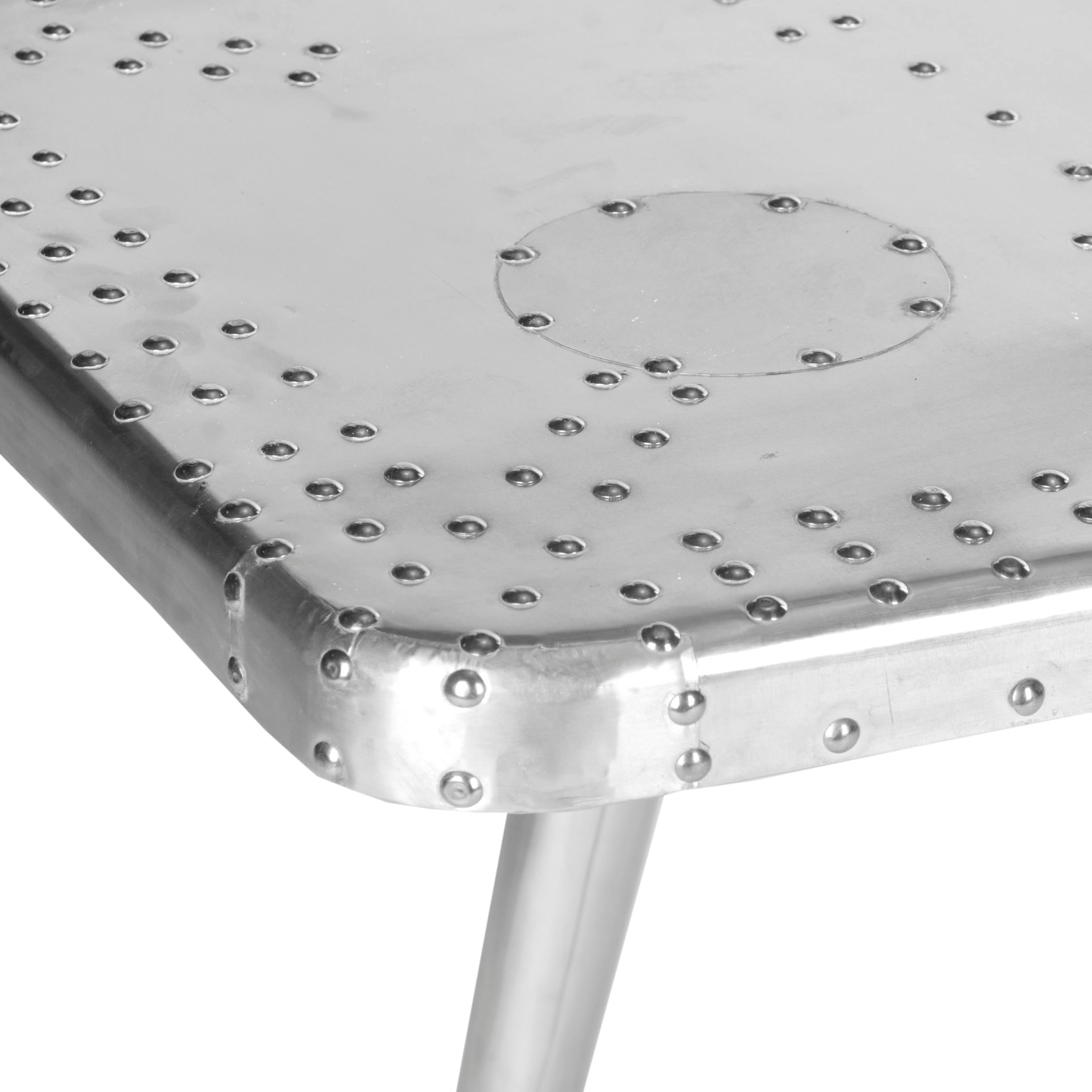 Safavieh Aviator Coffee Table - Silver