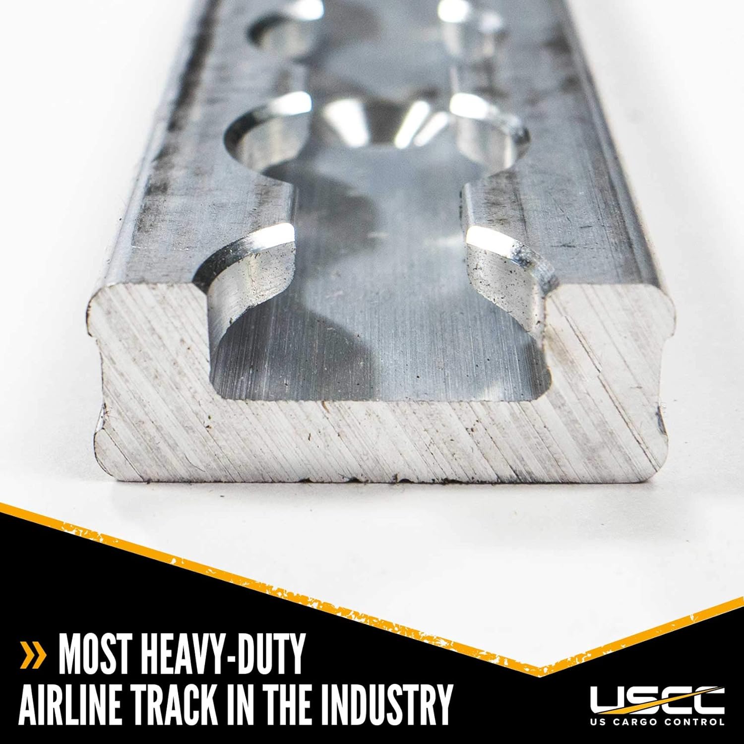 US Cargo Control Ancra 6 Foot Airline Style L Track – Heavy Duty Grade 6351 Aluminum – Secure Motorcycles, ATVs, Utility Tractors, Dirt Bikes