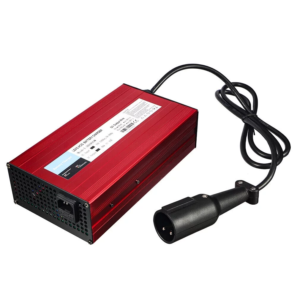 48V 15Amp Club Car Golf Cart Battery Charger - Fast Charging with 900W Power - Curated Treasures Market