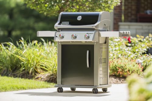 Weber Spirit E-310 Liquid Propane Gas Grill, 46510001 model - Black