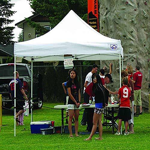 Impact Canopy 10& x 10& Instant Pop-Up Canopy - White