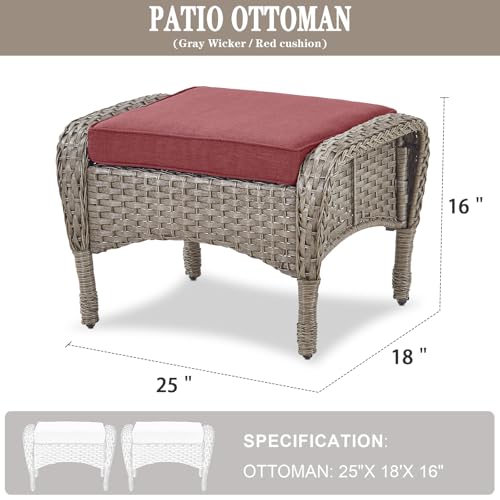 Patio Club Chair Wicker Chairs