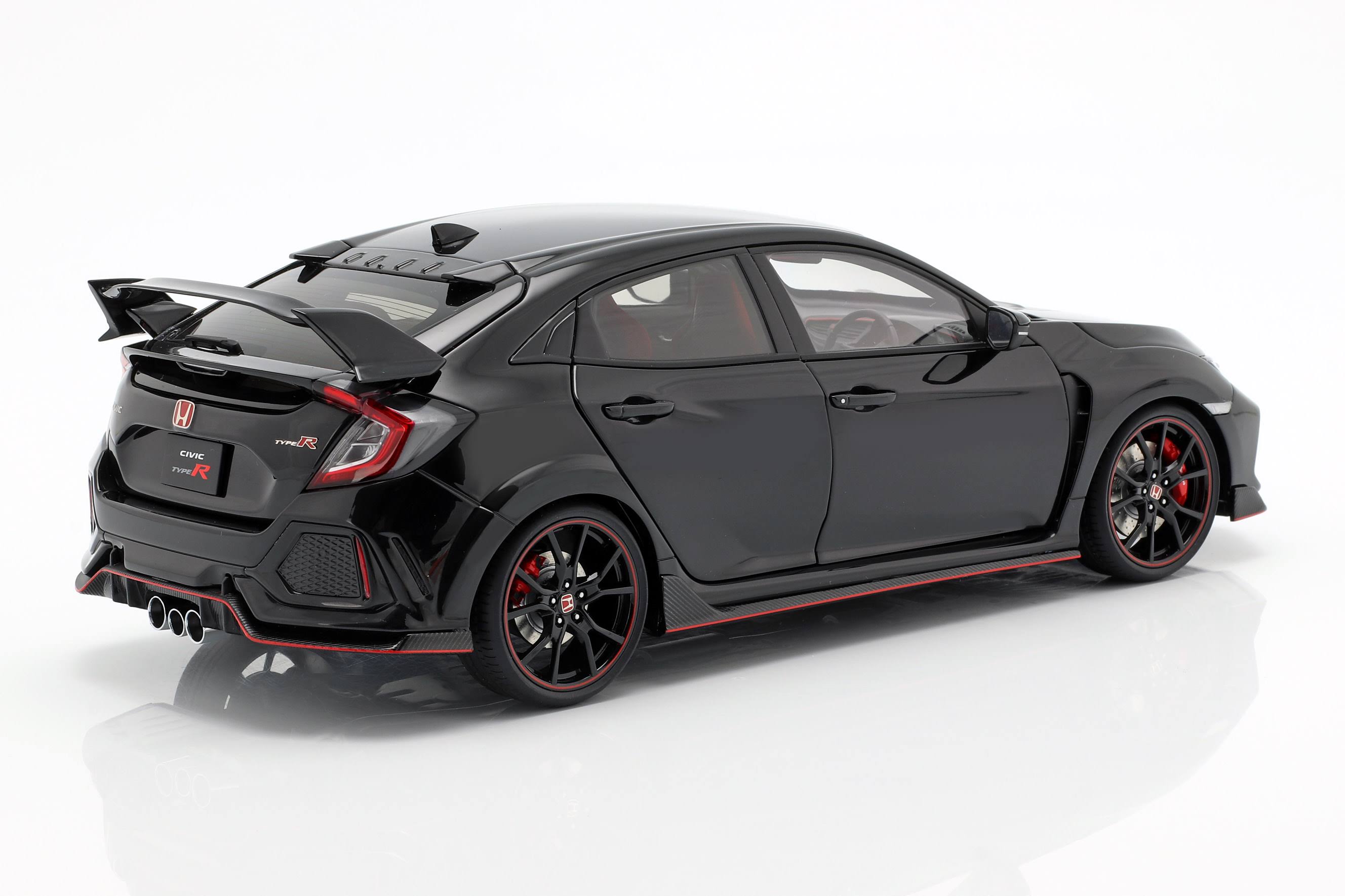 Honda Civic Type R (FK8) Crystal Black Pearl 1/18 Model Car by AUTOart