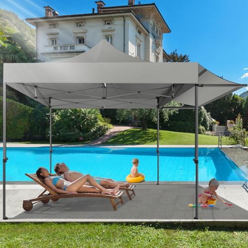 COBIZI 10x10 Pop Up Canopy Tent with Awning