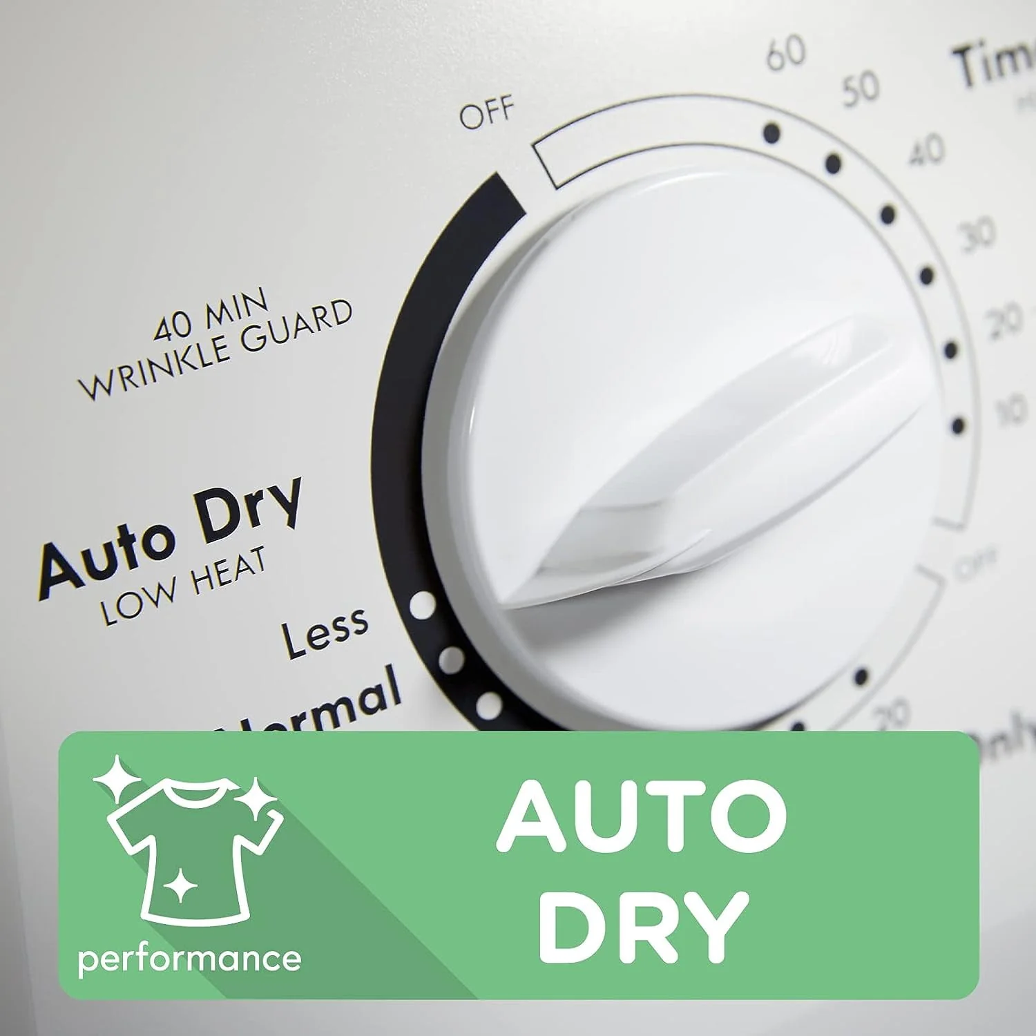 Kenmore Electric Dryer, Wrinkle Guard & Auto Dry, 6.5 Cu. ft. Capacity, White, 43H x 29W x 28D
