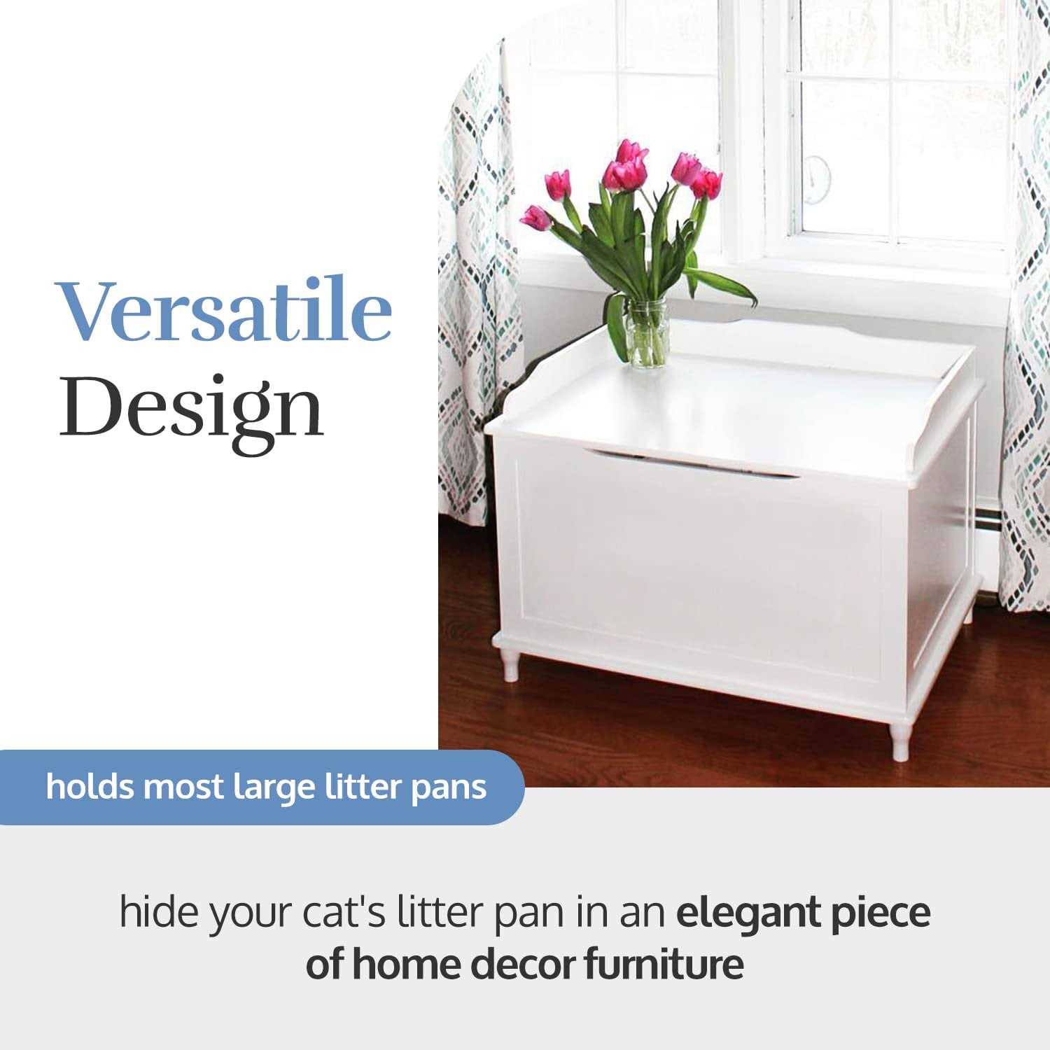 Designer Pet Products Catbox Enclosure Litter Box - Pet Supplies online store