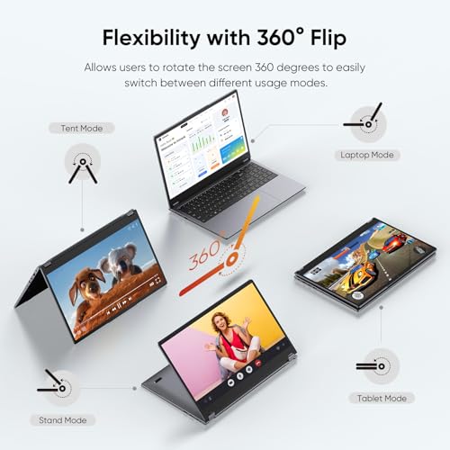 AE86 15.6" 2-in-1 Laptop | 16GB DDR4 RAM 512GB Storage | AMD Ryzen 3 3200U (up to 3.5GHz) | AMD Radeon Vega 3 | FHD Touchscreen | Windows 11 Pro |