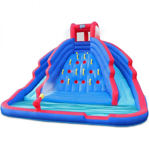 13&prime; X 13&prime; Inflatable Water Slide With Air Blower
