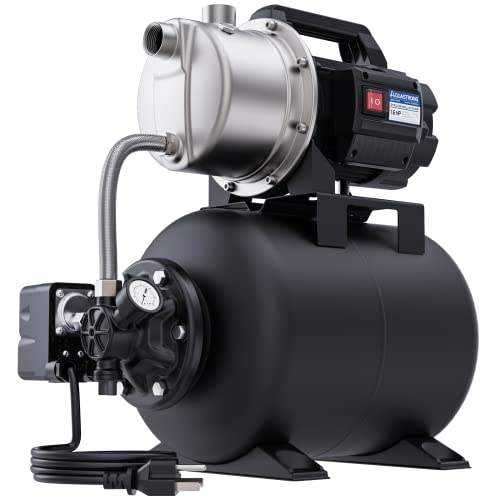 Aquastrong Portable Shallow Well Pump Garden Pump…
