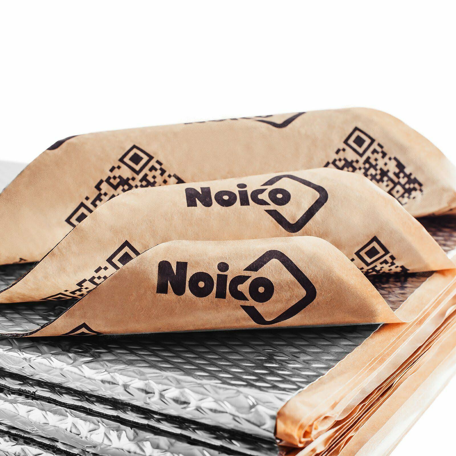 Noico 80 Mil 36 sqft Car Sound Deadening Mat Butyl Automotive Sound Deadener