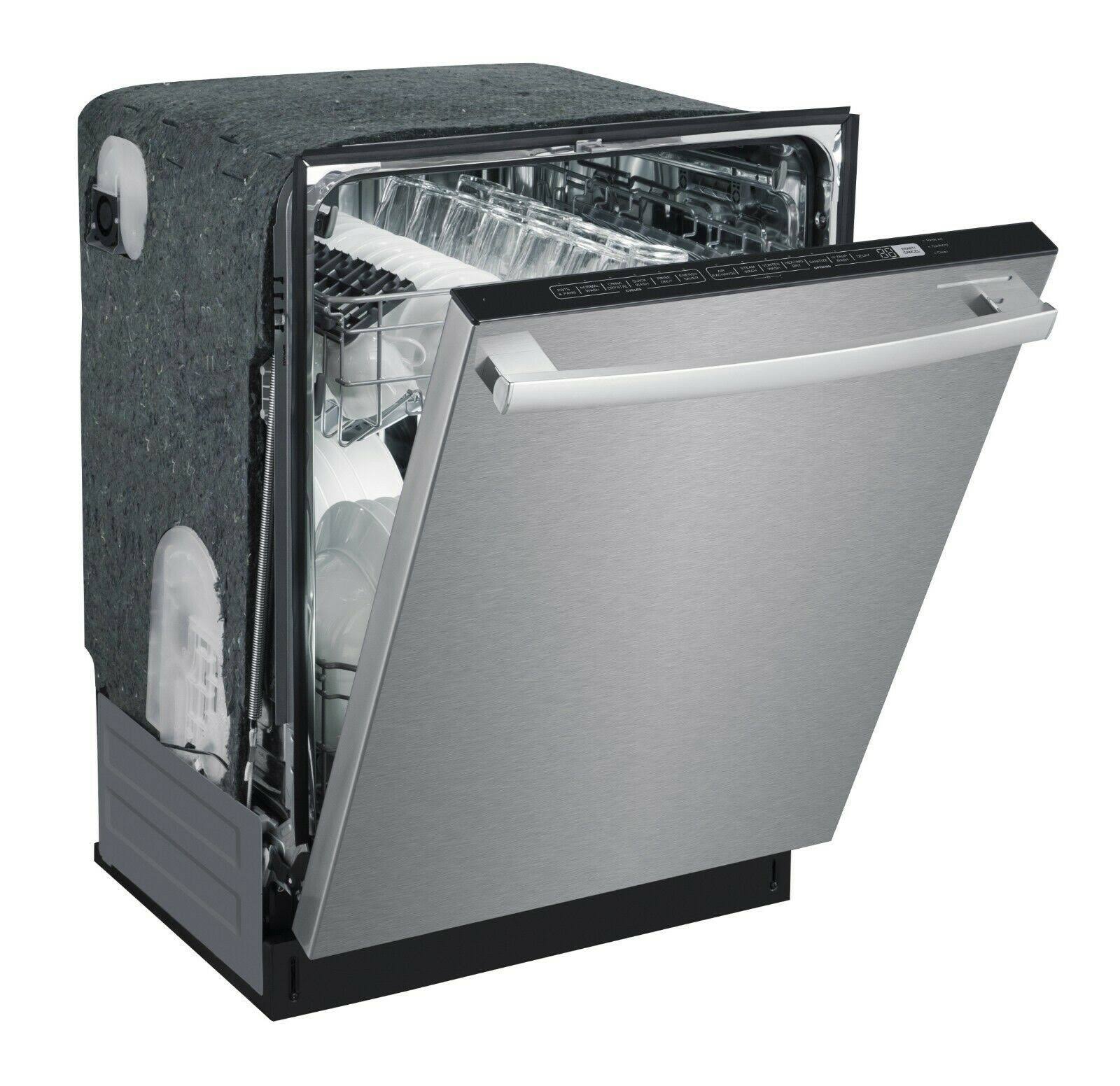 SPT Sd-6502ss Energy Star 24 Built-in Stainless Steel Tall Tub Dishwasher w/ Smart Wash System Heated Drying Stainless