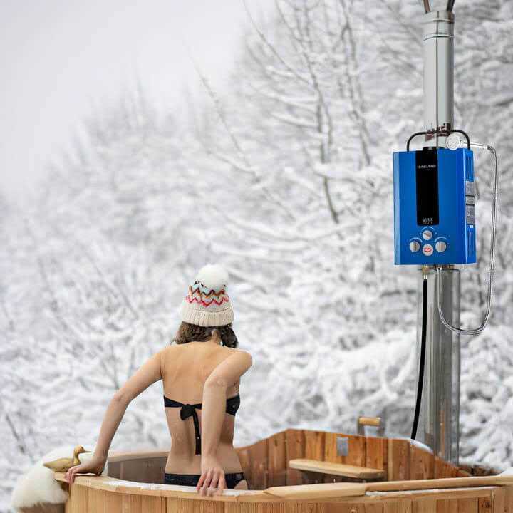 Tankless Water Heater GASLAND Outdoors 1.58GPM 6L Portable Gas - Shop Hardware Tools Online Store