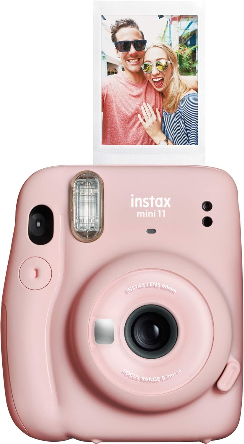 Fujifilm Instax Mini 11 Instant Camera - Blush Pink