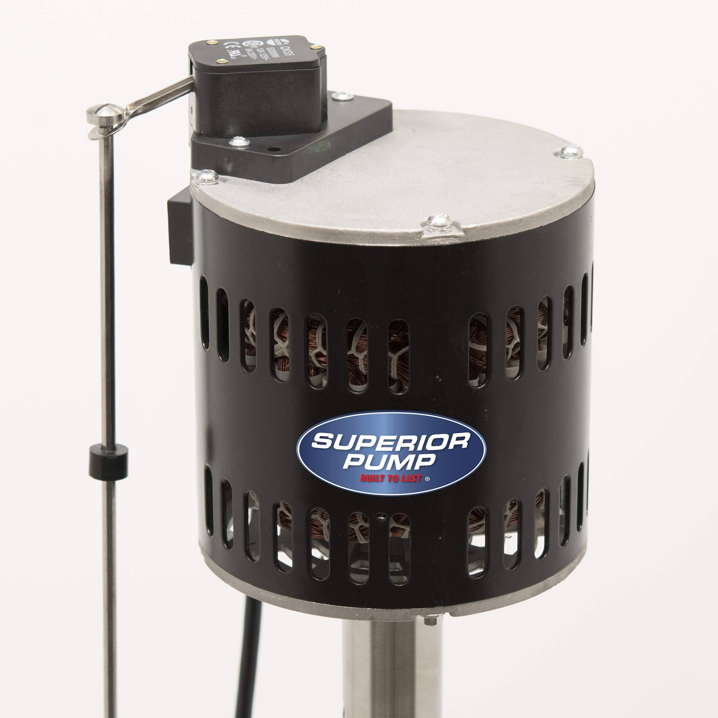 Superior Pump 92551 1/2 HP Cast Iron Pedestal Pump