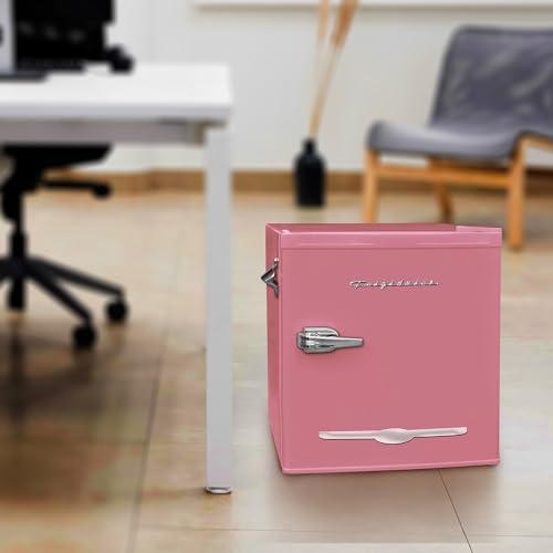 Frigidaire EFR176 1.6 cu. ft. Retro Bar Fridge with Side Bottle Opener