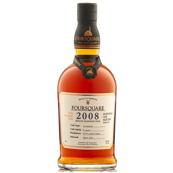 Foursquare Distillery 12 Year Old Exceptional Cask Selection Single Blended Rum - Nestor Liquor