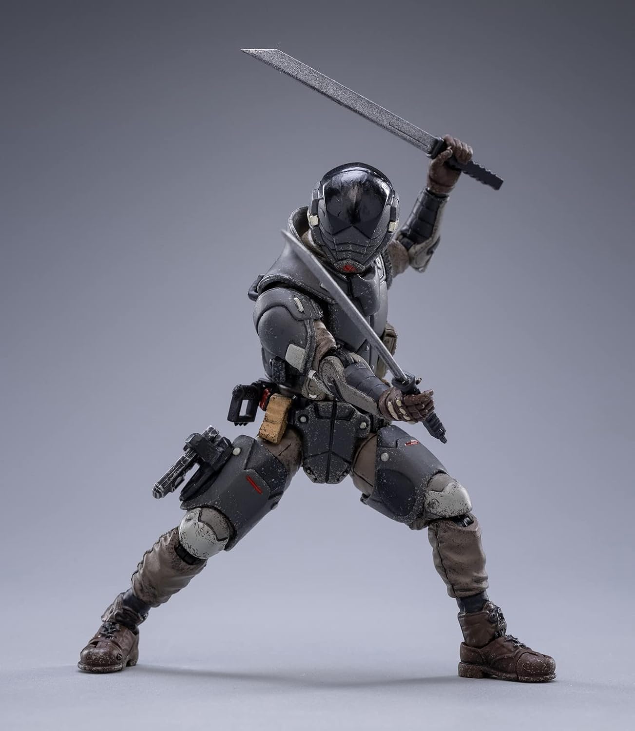 HiPlay JoyToy 1/18 Scale Science-Fiction Action Figures Full Set-Battle for The Stars Series-Saluk Flame Dragon Cavalry (Crimson)