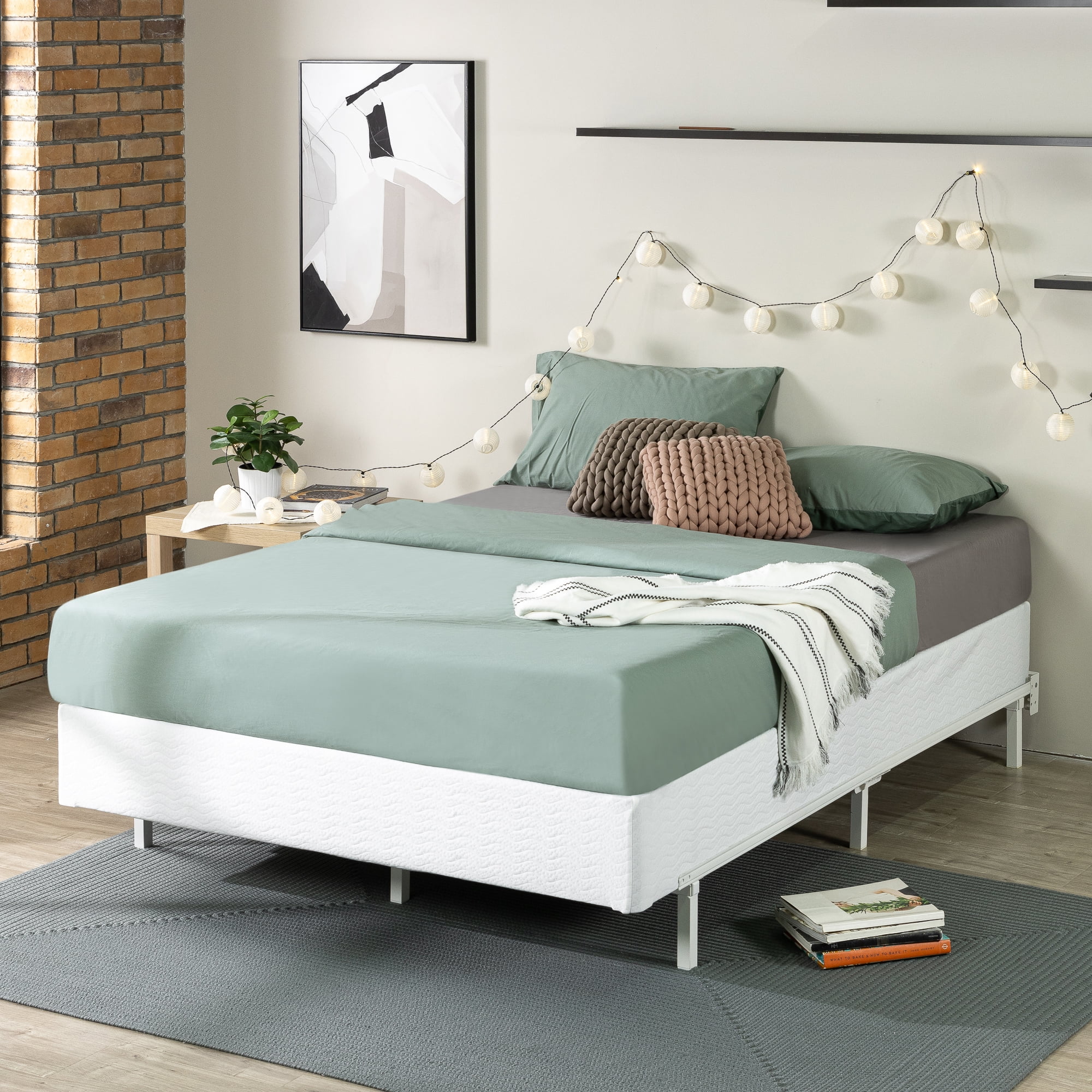 Zinus 9" Metal Smart BoxSpring® with Quick Assembly, Mattress Foundation, Queen