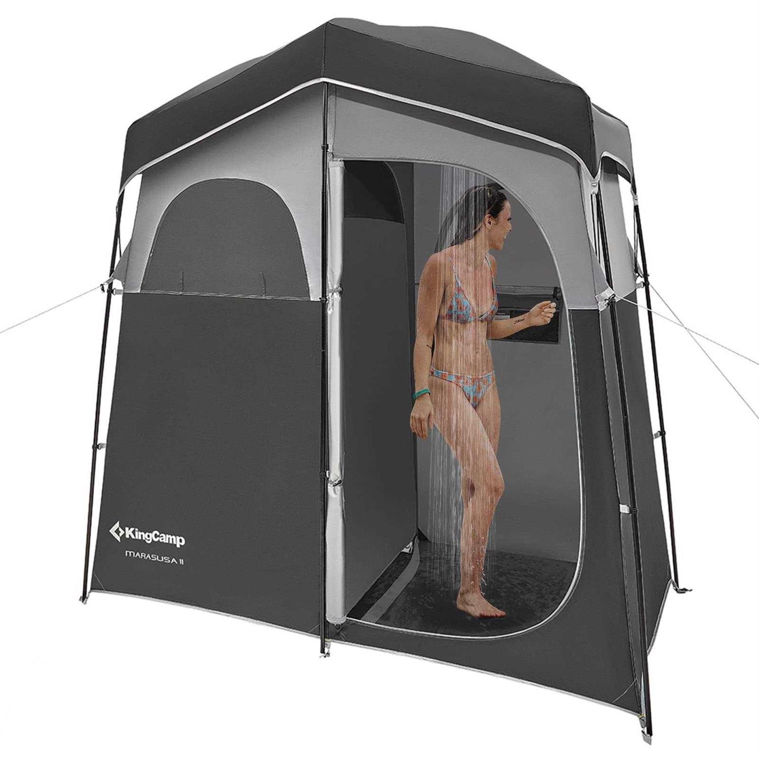 KingCamp Shower Tent Oversize Outdoor for Camping Portable Changing Room Privacy Single - Sports Supplies Online Store