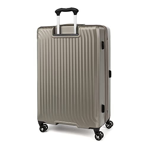 Travelpro Maxlite Air Hardside Expandable Carry on Luggage, 8 Spinner Wheels, Lightweight Hard Shell Polycarbonate Suitcase, Shadow Grey