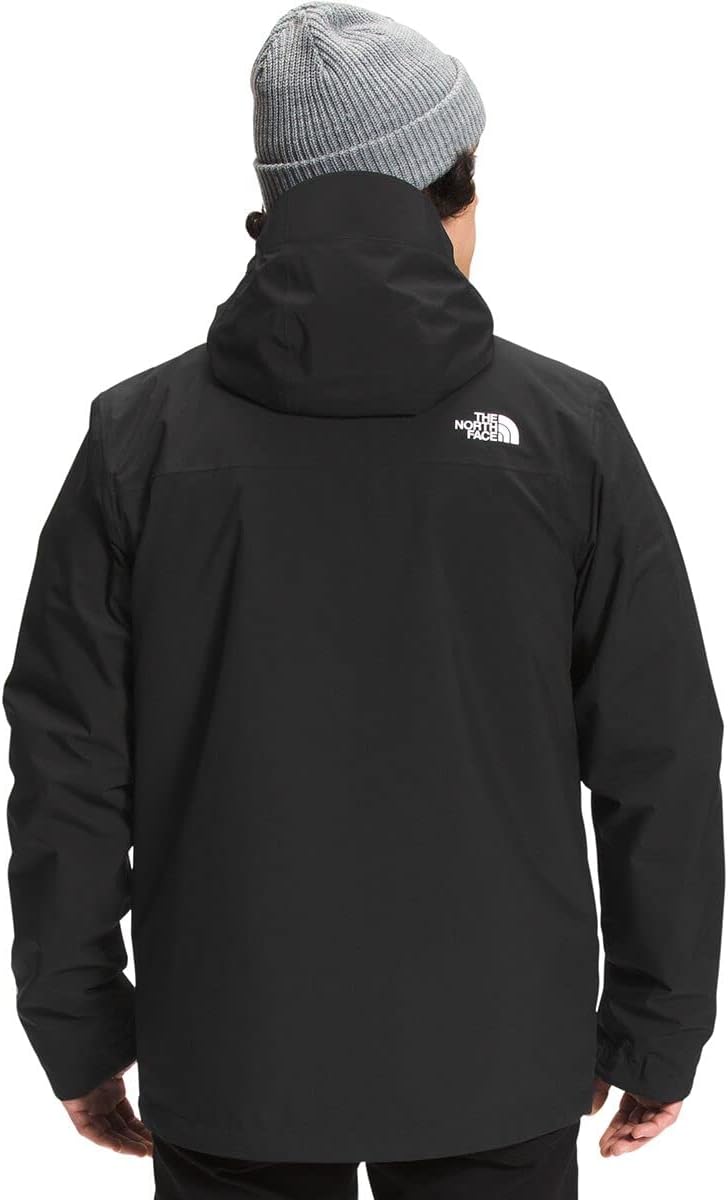 THE NORTH FACE Men's Carto Triclimate Waterproof Jacket, TNF Black, Medium