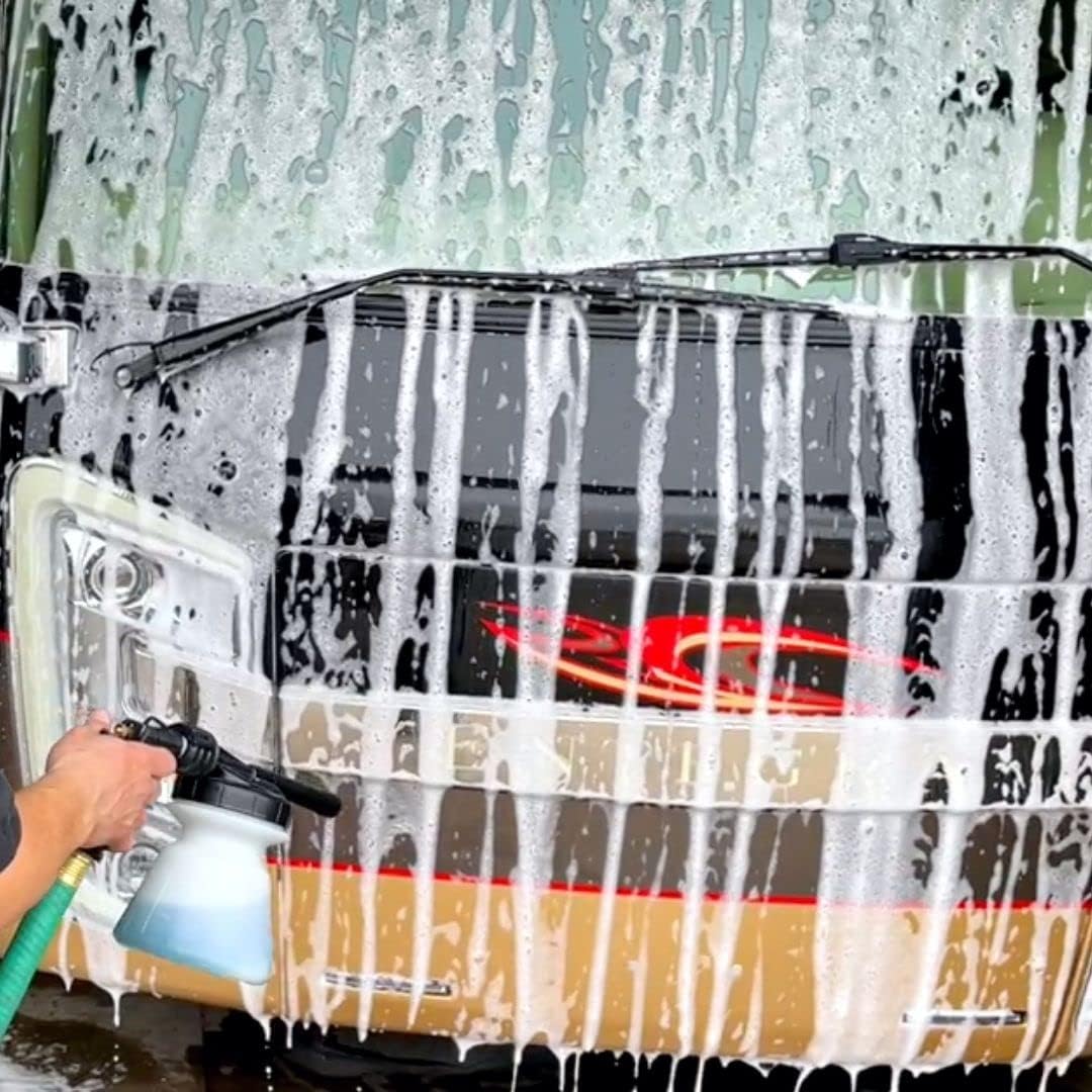 Image Wash Products - Foam Cannon for Garden Hose - Connects to Any Garden Hose - Ultimate Car Wash Foamer to Help Wash Your Car or Truck