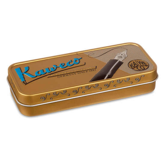 Kaweco Al Sport Fountain Pen - Grey Anthracite Double Broad