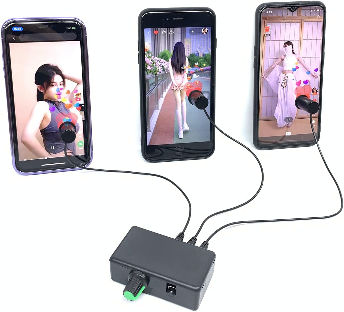 QIDAI Auto Clicker for Phone iPad, Screen Device Auto Clicker, Suitable for Games, Live Broadcasts, Reward Tasks