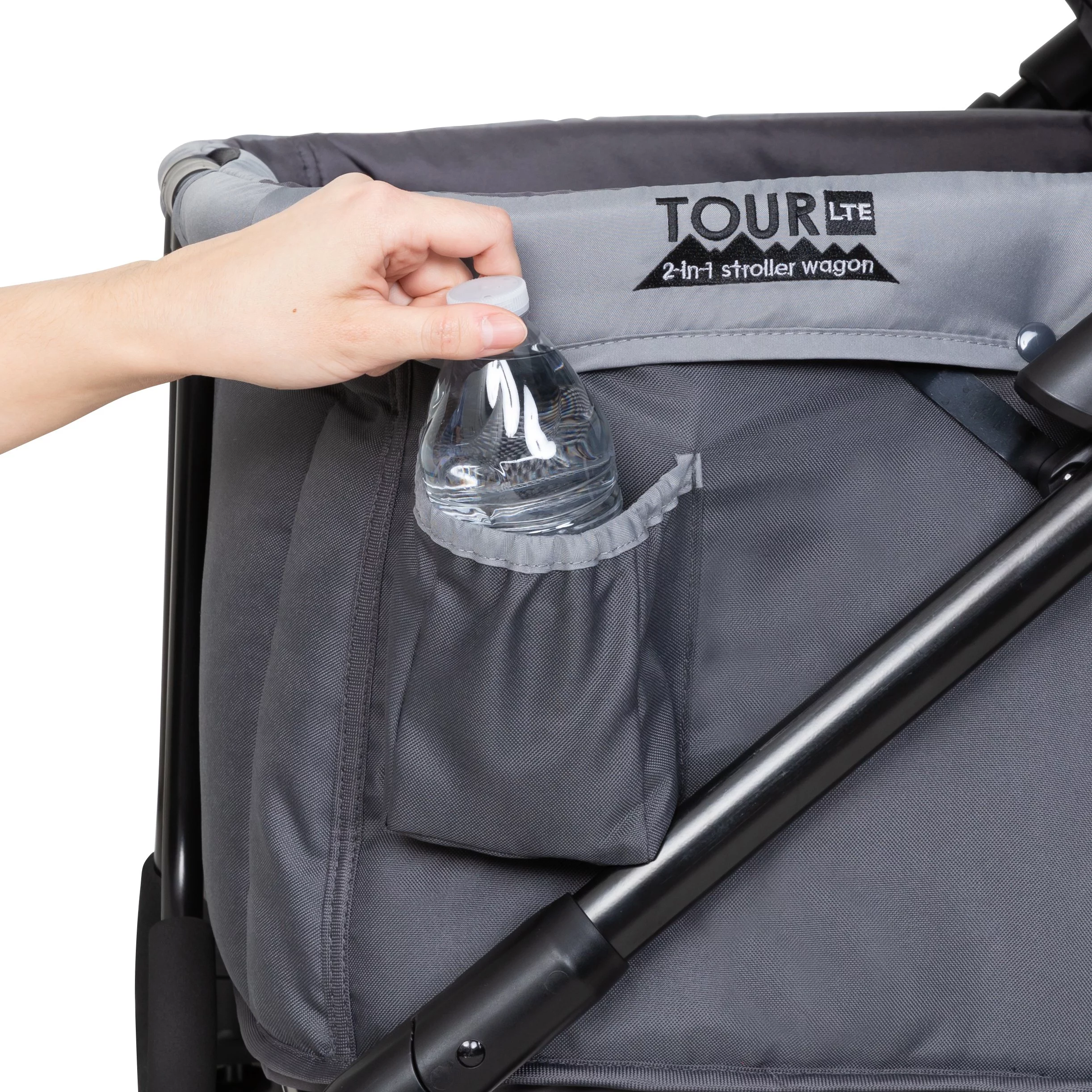 Baby Trend Tour LTE 2-in-1 Stroller Wagon - Desert Grey - Radiant Selections