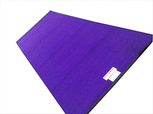 5'x10'x1-3/8" Dollamur FLEXI-Roll&reg; Carpeted Cheer/Gymnastics Mat