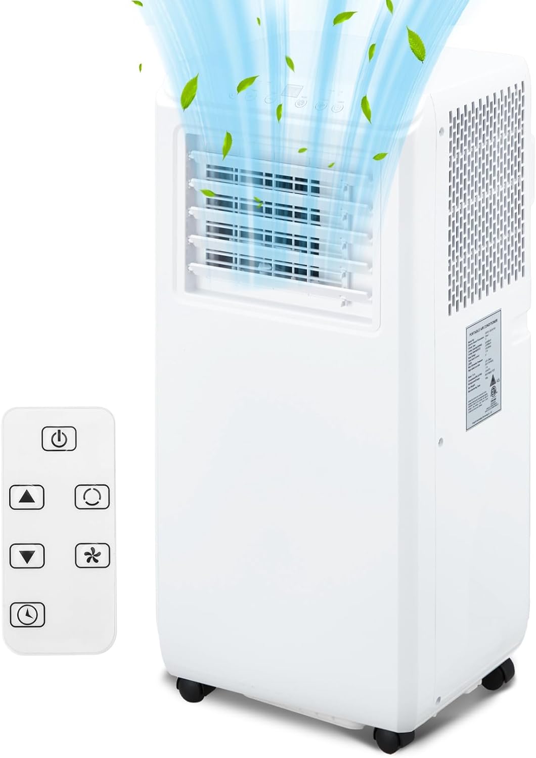 Portable Air Conditioner 10000 BTU, Portable AC Unit with Remote Control, Energy-Efficient Cooling for 450 Sq.ft Spaces