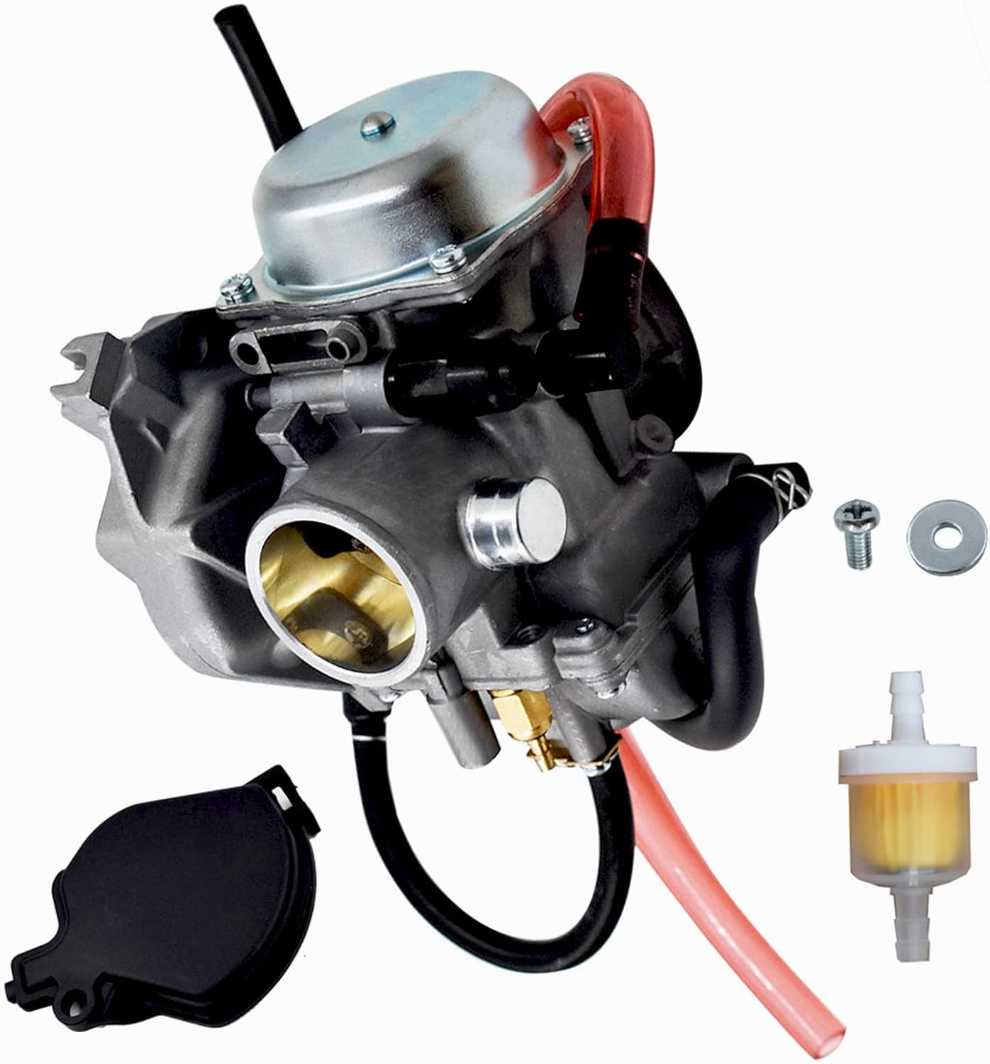 Carburetor LTA500F LTF500F Carb Fit for 2002 2003 2004 2005 2006 2007 Suzuki Vinson 500 Pack of 2