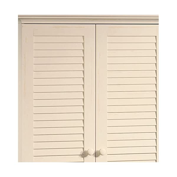 Sauder Harbor View Storage Cabinet, Antiqued Paint finish