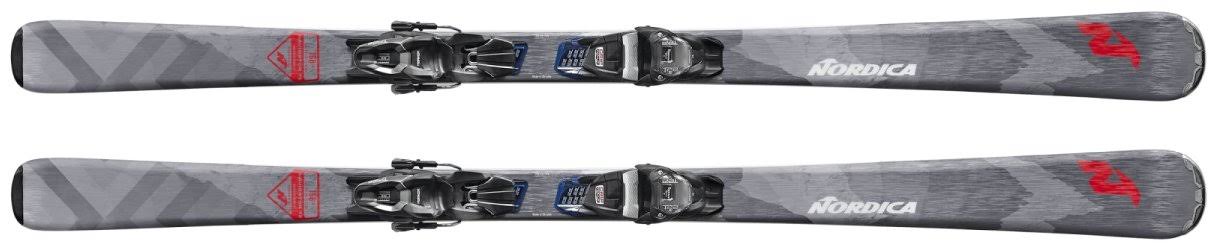 Nordica Navigator 75 CA Skis with TP2 Compact 10 FDT Bindings Mens 202 Red