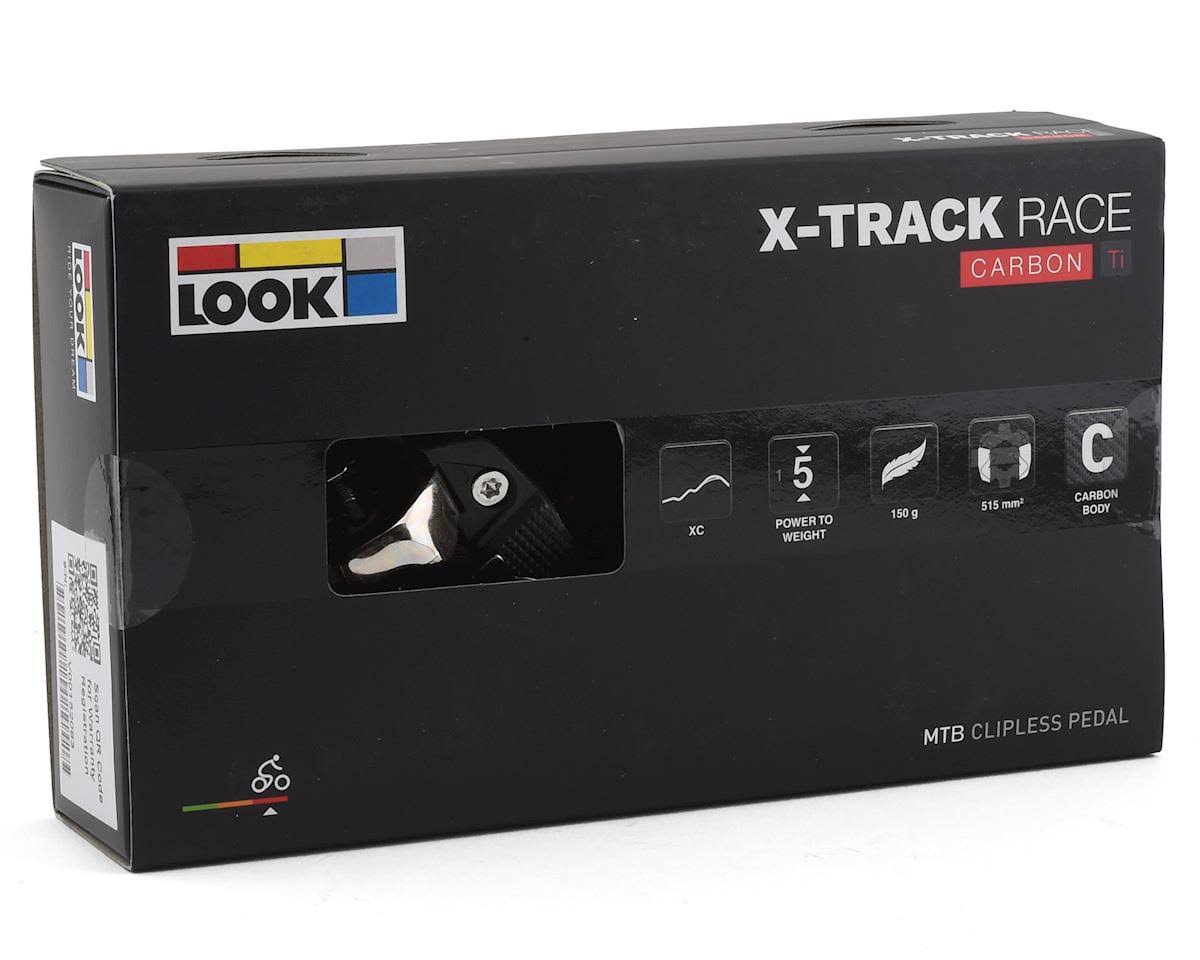 Look X-Track Race Carbon Ti Pedals - Black
