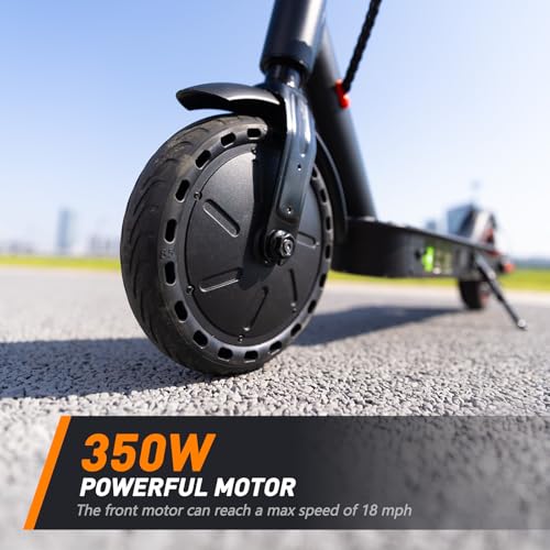 Electric Scooter, 500W/350W Powerful Motor, 22/18 MPH Top Speed, 23/21 Miles Long Range, 10"/8.5" Pneumatic Tires, Smart App