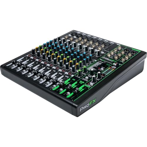 Mackie ProFX10 Go Battery-powered 10-channel Mixer with USB and Enhanced Effects