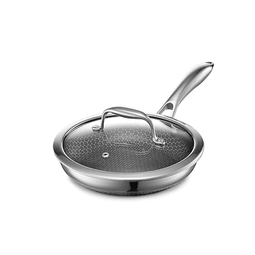 HexClad 10 Inch Hybrid Stainless Steel Frying Pan