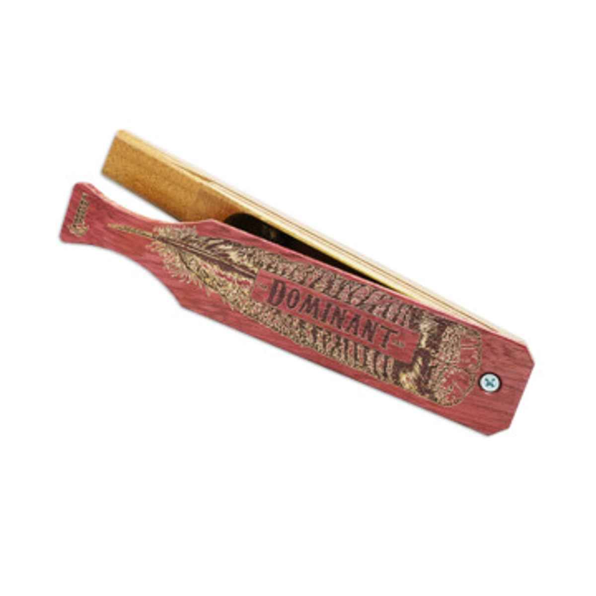 Tom Teasers Custom Calls Dominant Hen Box Turkey Call - Walnut