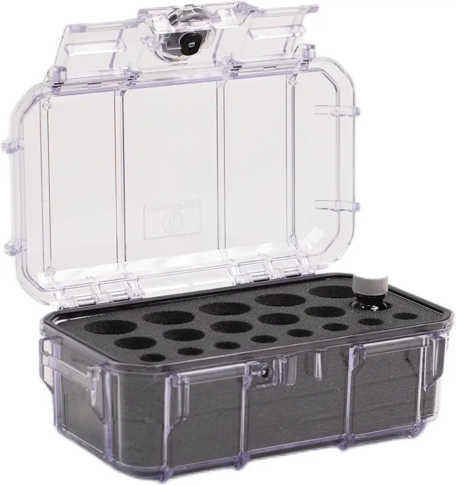 Evergreen EMT EMS Lockable Narcotics and Medication Storage Boxes / IP67 Waterproof/Airtight Dustproof for Ambulance, Emergency Services