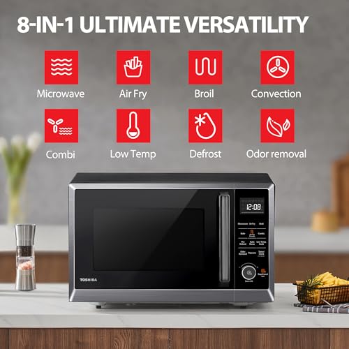 TOSHIBA EM131A5C-BS Countertop Microwave Ovens 1.2 Cu Ft