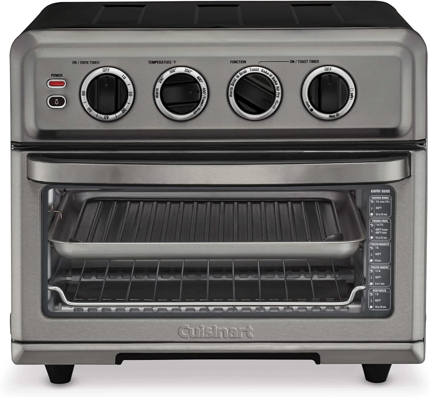 Cuisinart TOA-70BKS AirFryer Oven with Grill,Black