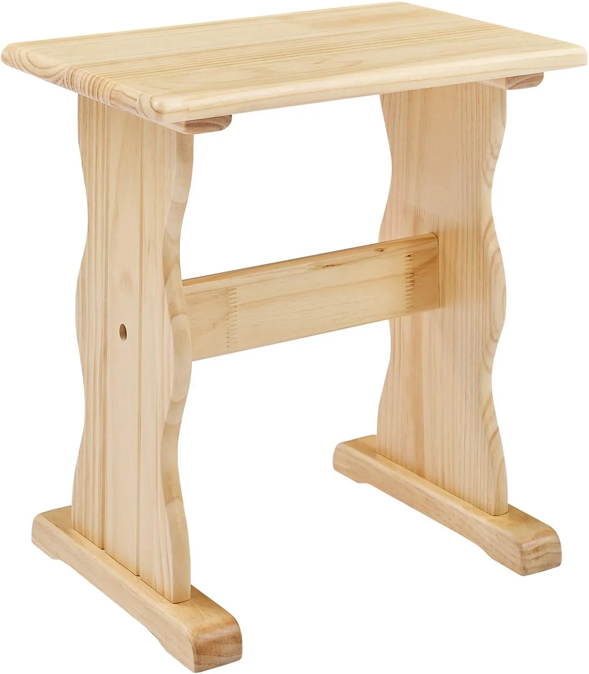 Traditional 3 Piece Solid Wood Breakfast Nook Dining Table Set With Side Bench, Hidden Storage Nook Table Set For Small Space