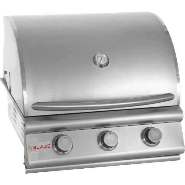Blaze 25 in. 3 Burner Prelude LBM Propane Gas Grill, BLZ-3LBM-LP