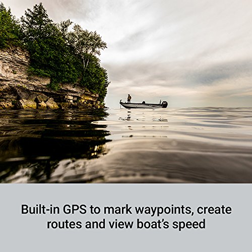 Garmin 010-01872-00 STRIKER 5CV with Transducer, 5" GPS Fishfinder, CHIRP Traditional And ClearVu Scanning Sonar Transducer