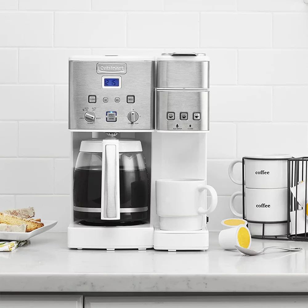Cuisinart SS-15WP1 Coffee Center 12-Cup Coffeemaker and Single-Serve Brewer