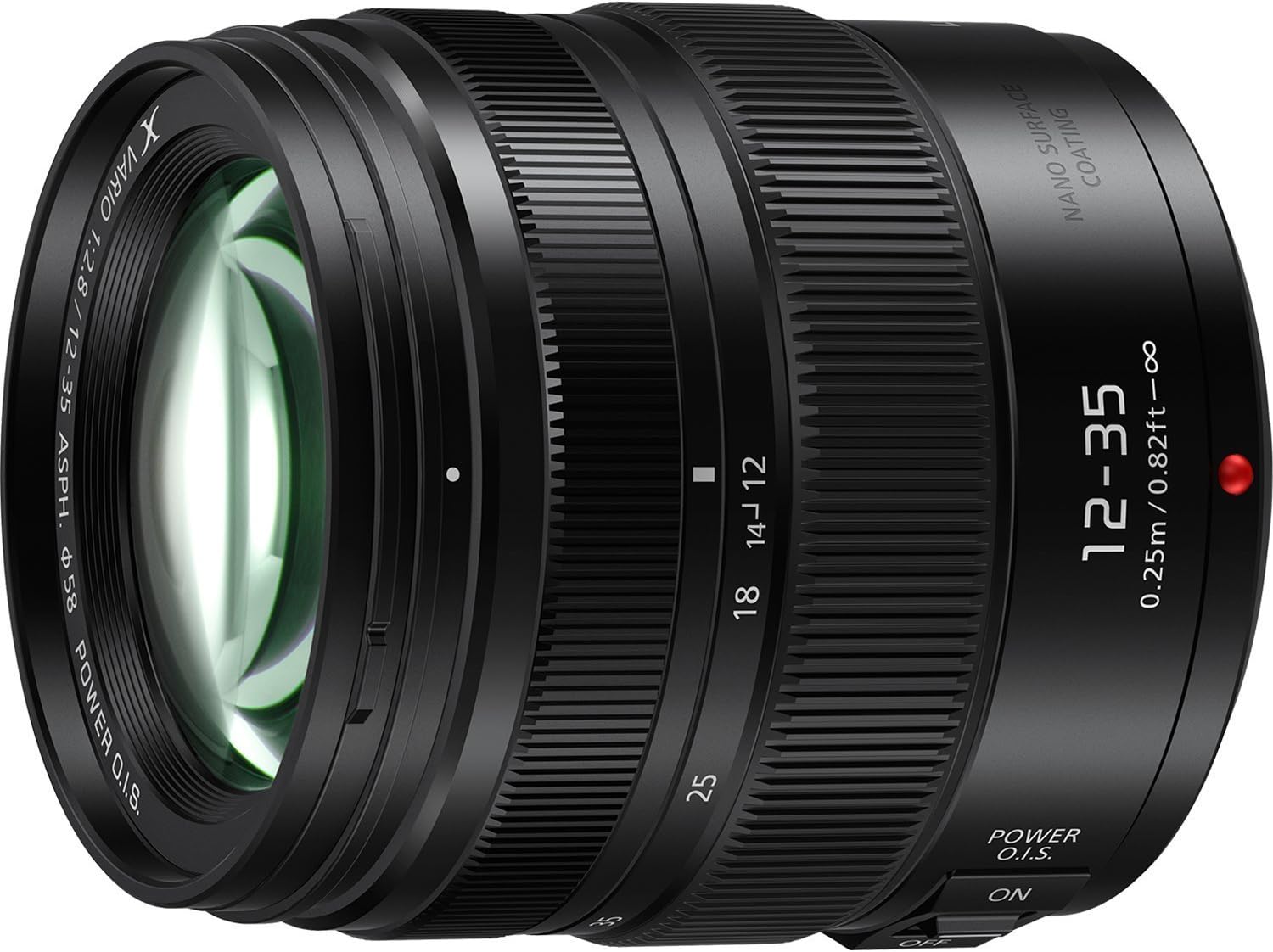 Panasonic LUMIX Professional 12-35mm Camera Lens G X VARIO II, F2.8 ASPH, Dual I.S. 2.0 with Power O.I.S., Mirrorless Micro Four Thirds