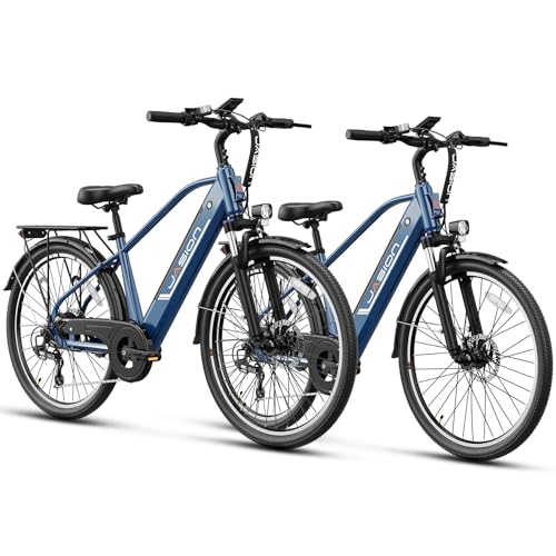 Jasion Roamer Electric Bike for Adults 1200W Peak Motor 528WH Removable Battery,up to 60miles 28MPH City Cruiser Ebike,26'' Commuter E Bike